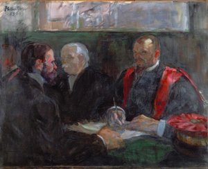 Un examen à la faculté de médecine de Paris - Henri de Toulouse Lautrec