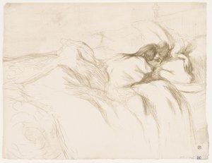 Elles : Femme Endormie - Henri de Toulouse Lautrec
