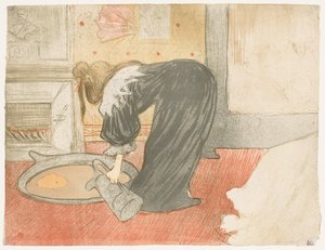 Elles : Femme à la baignoire, 1896 - Henri de Toulouse Lautrec