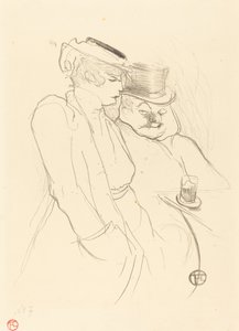 En quarante - Henri de Toulouse Lautrec