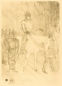 Entrée de Brasseur dans "Chilpéric" - Henri de Toulouse Lautrec