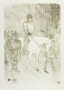Entrée de Brasseur, dans Chilpéric - Henri de Toulouse Lautrec