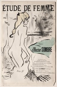 Étude de Femme - Henri de Toulouse Lautrec