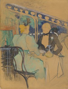 Gens chic aux Ambassadeurs - Henri de Toulouse Lautrec