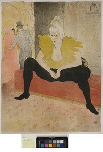 Femme au plateau, Petit Déjeuner, Madame Baron et Mademoiselle Popo - Henri de Toulouse Lautrec