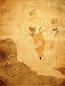 Femme en corset, Conquête de Passage - Henri de Toulouse Lautrec