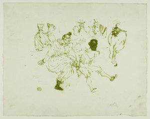 Footit et chocolat - Henri de Toulouse Lautrec