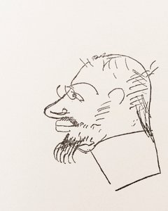 Henri Toulouse-Lautrec. Autoportrait. - Henri de Toulouse Lautrec