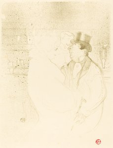 Ida Heath au bar, 1894 - Henri de Toulouse Lautrec
