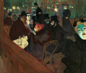 Au Moulin Rouge - Henri de Toulouse Lautrec