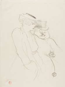 Dans la Quarantaine - Henri de Toulouse Lautrec