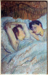 Au lit - Henri de Toulouse Lautrec