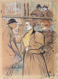 Au Moulin Rouge - Henri de Toulouse Lautrec