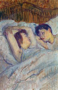 Dans le lit - Henri de Toulouse Lautrec