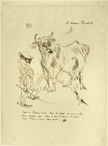 Invitation à un verre de lait - Henri de Toulouse Lautrec
