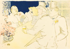 Bar irlandais et américain, rue Royale, 1896