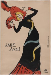 Jane Avril - Henri de Toulouse Lautrec