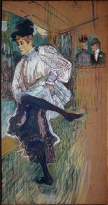 Jane Avril dansant - Henri de Toulouse Lautrec