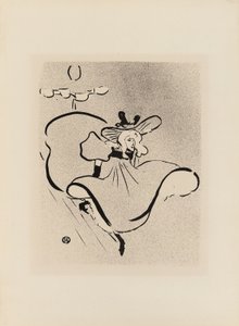 Jane Avril, du Café-Concert - Henri de Toulouse Lautrec