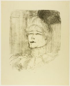 Jeanne Granier, de Treize Lithographies - Henri de Toulouse Lautrec