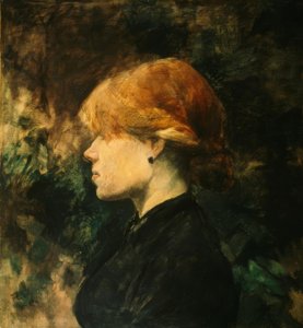 Jeune femme aux cheveux roux (La rousse)