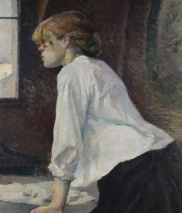 La Blanchisseuse, 1886-1887 - Henri de Toulouse Lautrec
