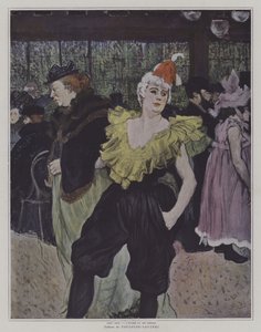 La Clownesse Cha-U-Kao au Moulin Rouge - Henri de Toulouse Lautrec