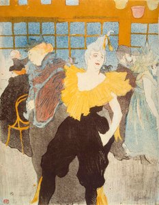 La Clownesse au Moulin Rouge, 1897 - Henri de Toulouse Lautrec