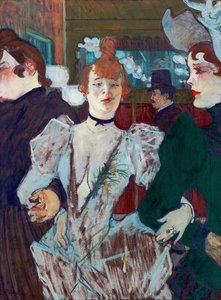 La Goulue au Moulin Rouge - Henri de Toulouse Lautrec
