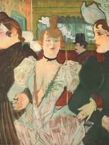 La Goulue au Moulin Rouge - Henri de Toulouse Lautrec