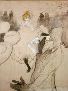 La Goulue et Valentin le Désossé - Henri de Toulouse Lautrec