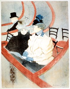 La Grande Loge, 1896-1897 - Henri de Toulouse Lautrec