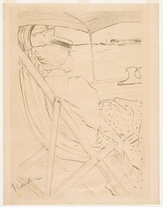 La Passagère du 54 - Henri de Toulouse Lautrec
