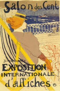 La Passagère du 54 ou Promenade en Yacht - Henri de Toulouse Lautrec