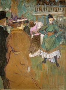 La quadrille au Moulin-Rouge - Henri de Toulouse Lautrec