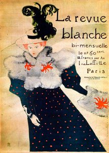 La Revue Blanche, XIXe siècle - Henri de Toulouse Lautrec