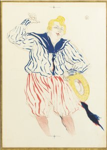 La chanson du Matelot, au Star, Le Havre - Henri de Toulouse Lautrec