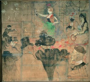 La danse mauresque, ou Les Almées - Henri de Toulouse Lautrec
