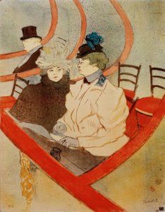 La grande loge - Henri de Toulouse Lautrec