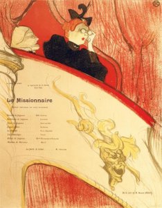 La loge au mascron doré - Henri de Toulouse Lautrec