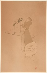 La modiste, Renée Vert - Henri de Toulouse Lautrec