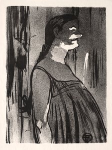 Le Café-concert : Mme Abdala - Henri de Toulouse Lautrec