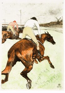 Le Jockey, 1899 - Henri de Toulouse Lautrec