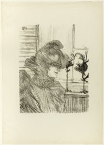 Le Margoin (Mademoiselle Louise Blouet) - Henri de Toulouse Lautrec