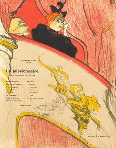 Le Missionnaire - Henri de Toulouse Lautrec