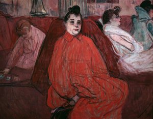 Le divan (Le canapé) - Henri de Toulouse Lautrec