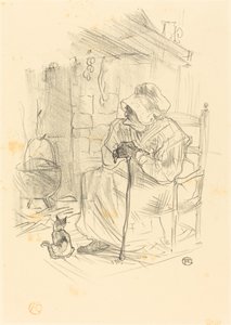 Le secret - Henri de Toulouse Lautrec