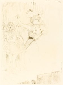 Lender dansant le boléro dans "Chilpéric" - Henri de Toulouse Lautrec