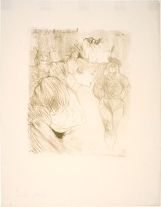 Lender Saluant - Henri de Toulouse Lautrec