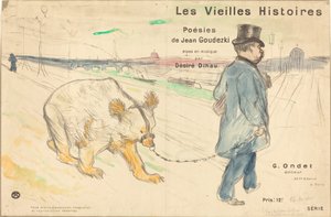 Les Vielles Histoires couverture frontispice - Henri de Toulouse Lautrec